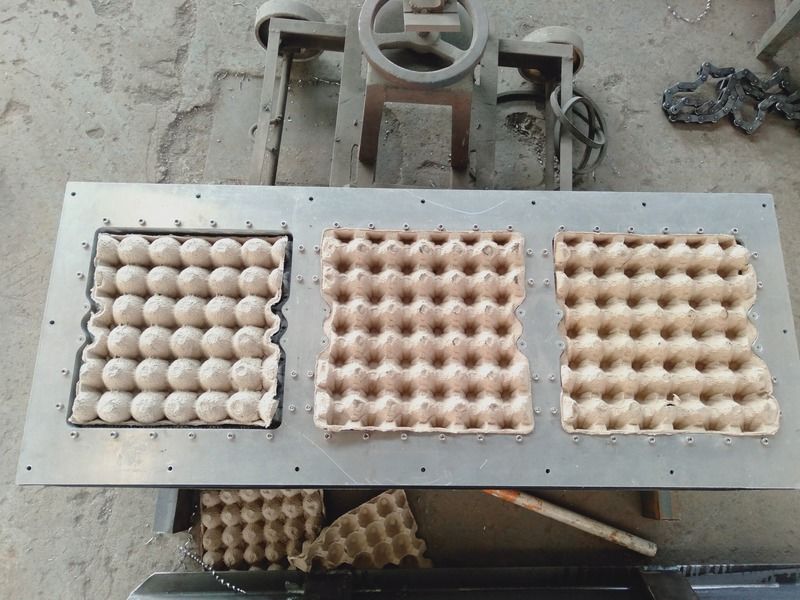 पुराने पुस्तकों के लिए चार पक्षीय रोटरी अंडा ट्रे बनाने की मशीन कागज की खपत 85 किलो/घंटा