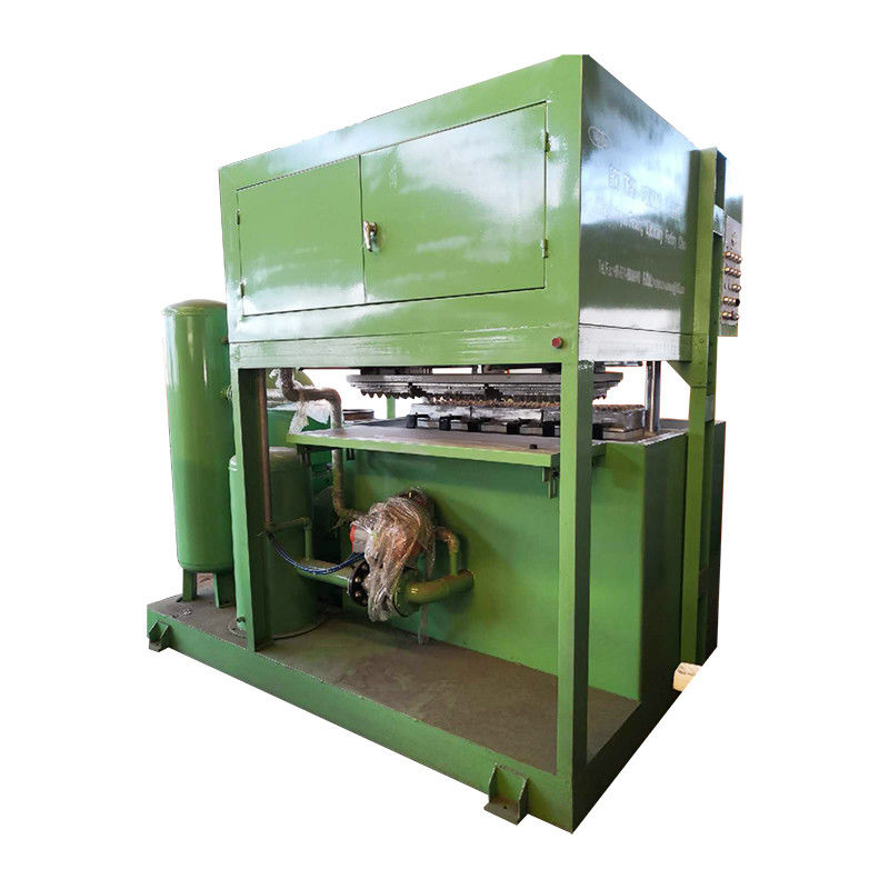 धूप में सुखाने वाली उत्पादन लाइन के लिए मल्टी कैविटी 45KW छोटी अंडा ट्रे मशीन