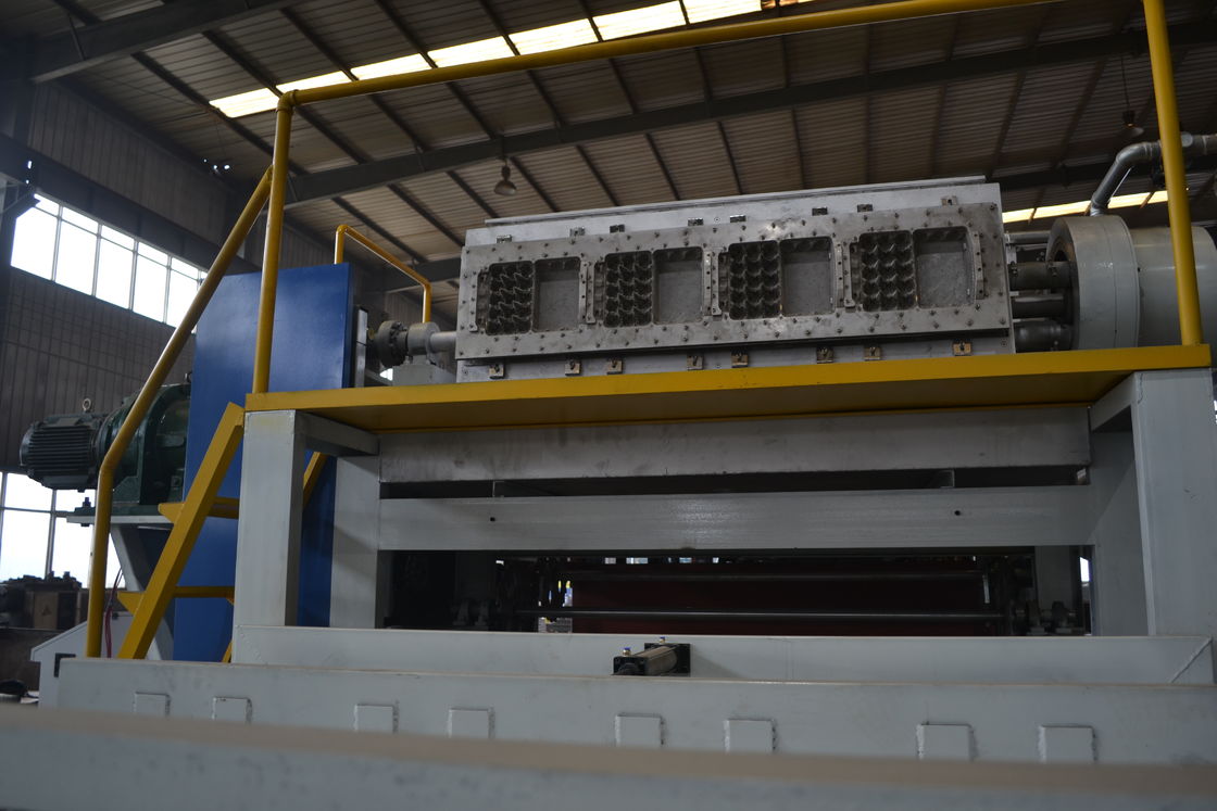 ऑटोमैटिक रोटरी पेपर एग ट्रे मशीन पल्प मोल्डिंग मशीन 2000pcs/hour With Aluminum Molds