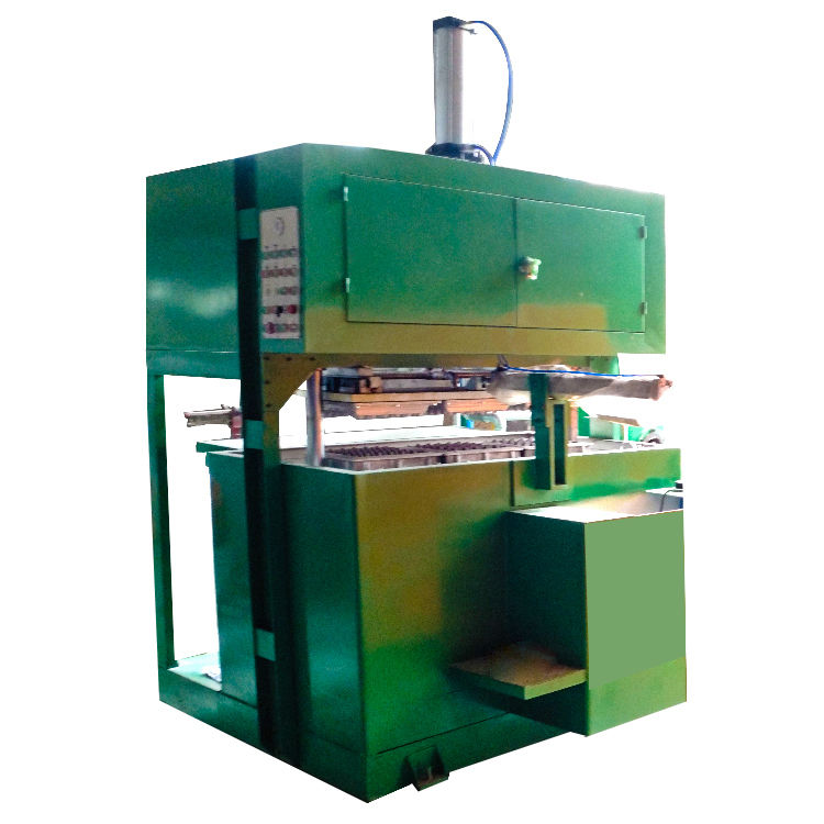 अर्ध-स्वचालित कागज अंडा ट्रे मशीन 1000pcs/h स्वचालित अंडा कार्टन उत्पादन लाइन