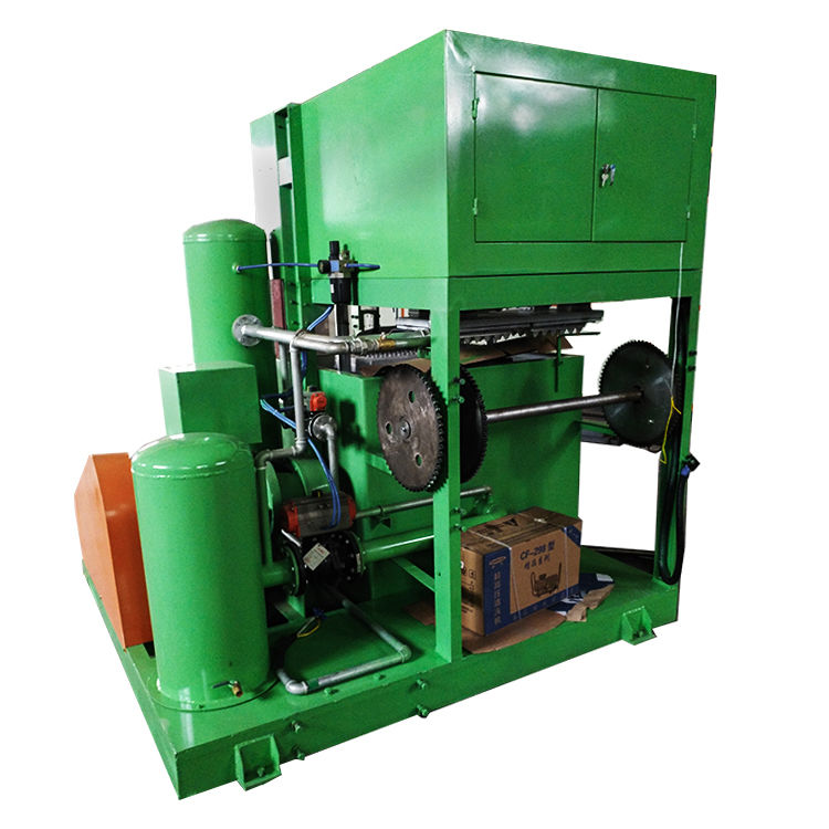 35KW छोटे कागज अंडे ट्रे मशीन 700pcs/h के लिए सूर्य सुखाने उत्पादन लाइन पीएलसी नियंत्रित