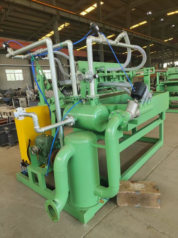 वान्यो पीएलसी नियंत्रित पल्प मोल्डिंग अंडा ट्रे मशीन 380V/50Hz180KW पावर पेपर रीसाइक्लिंग छोटे व्यवसाय के लिए अंडा ट्रे उत्पादन लाइन