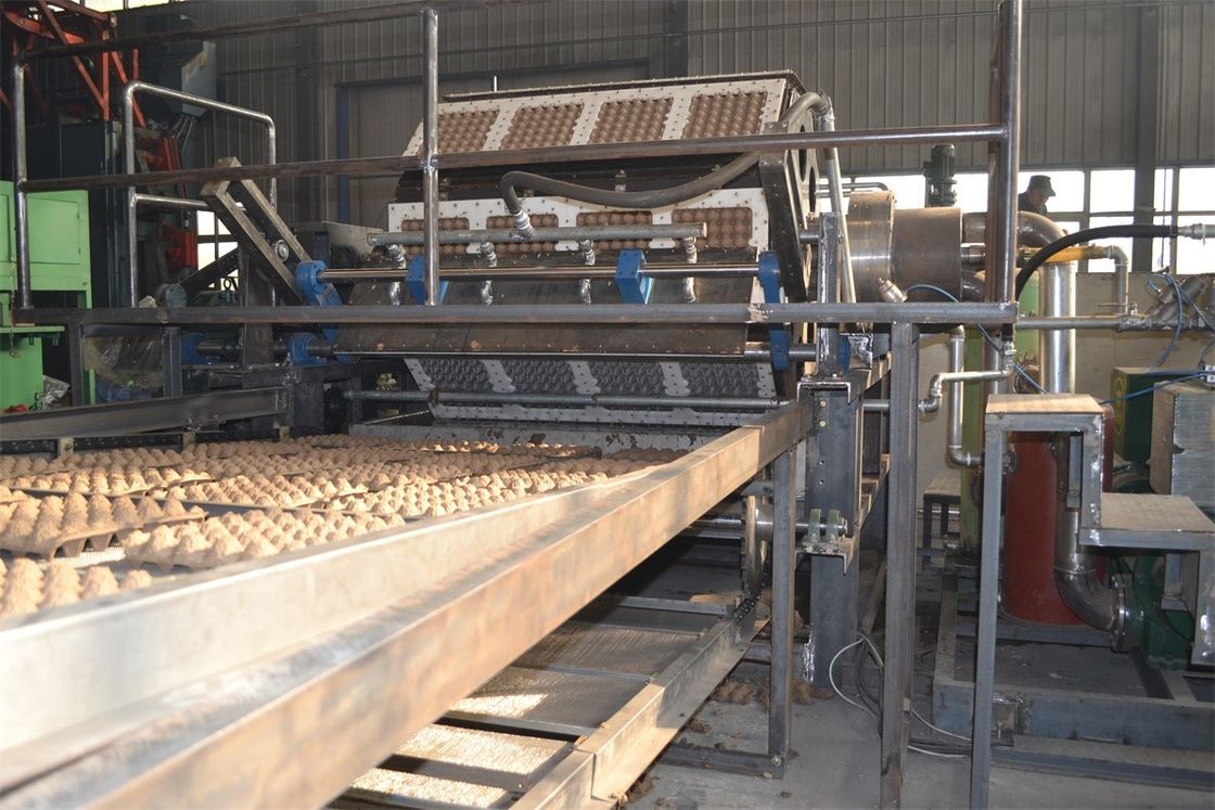 3000pcs/h पुनर्नवीनीकरण कागज अंडा बॉक्स बनाने की मशीन रोटरी प्रकार उच्च गति