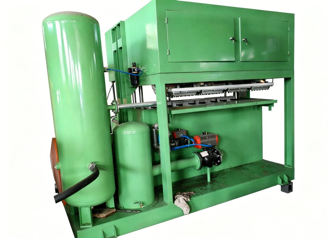 40-65kw 1000-1500pcs प्रति घंटे अंडा ट्रे मशीन अंडा ट्रे उत्पादन लाइन बनाने के लिए अंडा ट्रे अंडा कार्टन जूते ट्रे नर्सरी ट्रे एल्यूमीनियम मोल्ड पीएलसी नियंत्रित