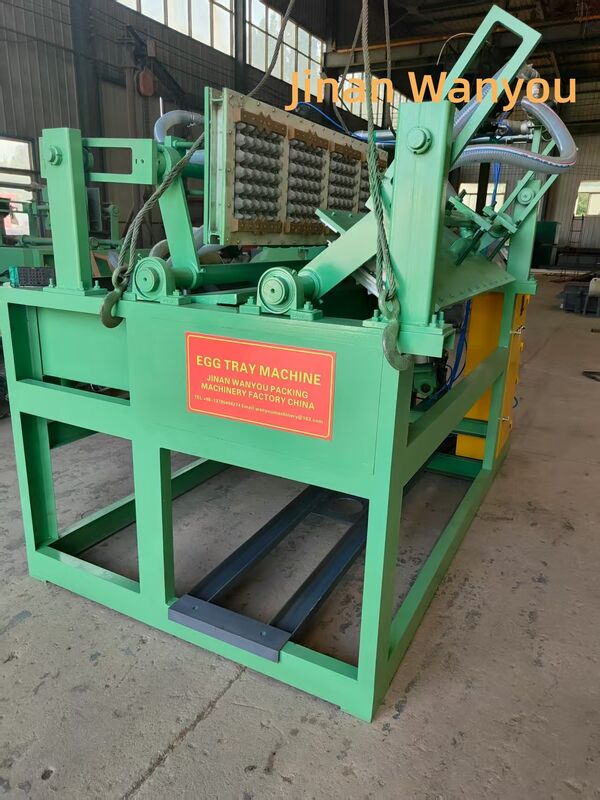Semai Automatic Paper Egg Tray Machine Pulp Molding Machine 1*4 Molds 1500pcs/h Low-Cost Eco-Friendly  