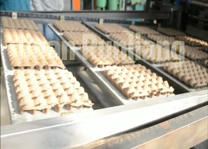 3000pcs/h पुनर्नवीनीकरण कागज अंडा बॉक्स बनाने की मशीन रोटरी प्रकार उच्च गति
