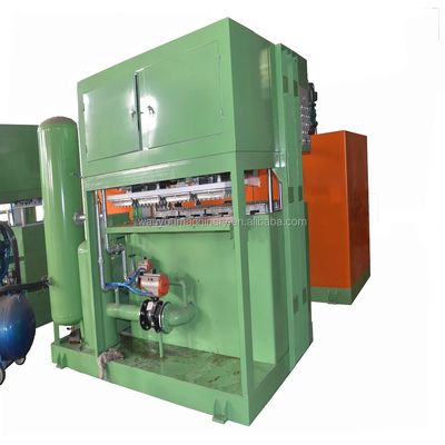 7.5KW ड्राइविंग मोटर छोटे अंडे ट्रे निर्माता उत्पादन दक्षता के लिए अंडे ट्रे पल्प मोल्डिंग मशीन