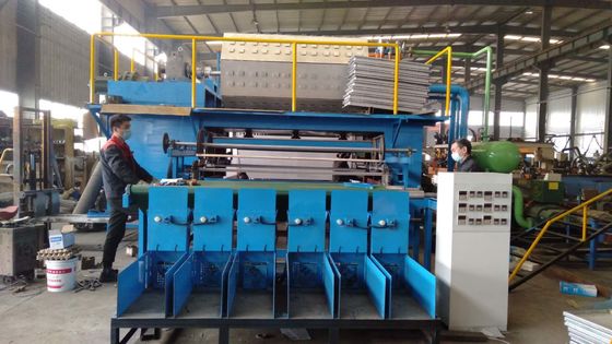 सीई प्रमाणीकरण के साथ डिस्पोजेबल 6000pcs कागज अंडा कार्टन अंडा ट्रे उत्पादन लाइन